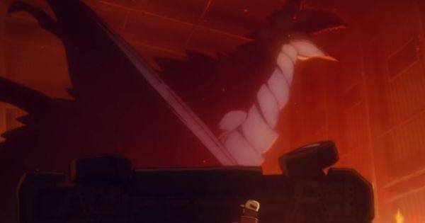 Kaiju tipe Wyvern  ( Dok. Production I.G / Kaiju No. 8 )