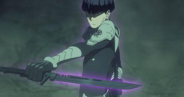 Soshiro menggunakan pelepasan kekuatannya ( Dok. Production I.G / Kaiju No. 8 )