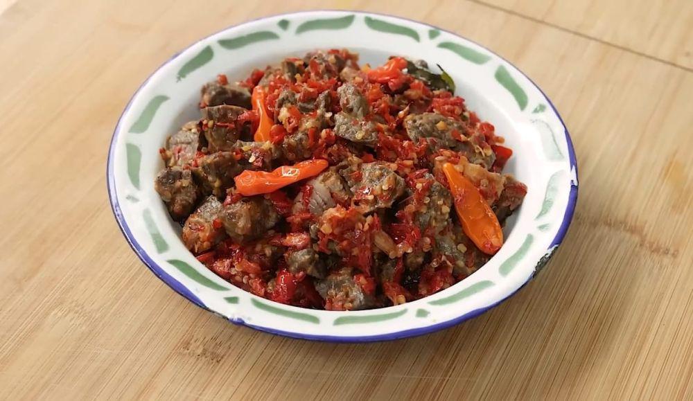 Resep Sambal Paru Ala Devina Hermawan, Kenyalnya Pas dan Gak Bau!