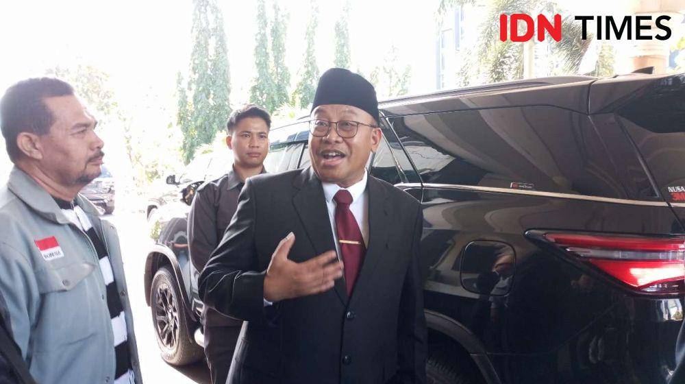 Pj Gubernur NTB Lalu Gita Ariadi. (IDN Times/Muhammad Nasir)