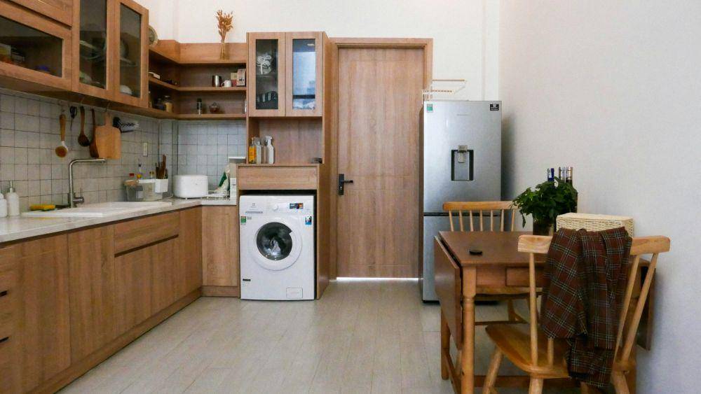 penataan dapur dan ruang cuci yang menyatu (unsplash.com/A65 Design)