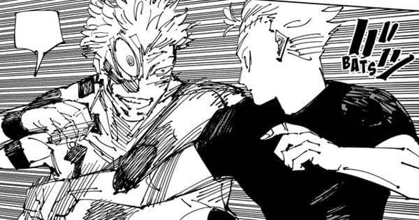 Yuta kesulitan melawan Sukuna ( Dok. Shueisha / Jujutsu Kaisen )