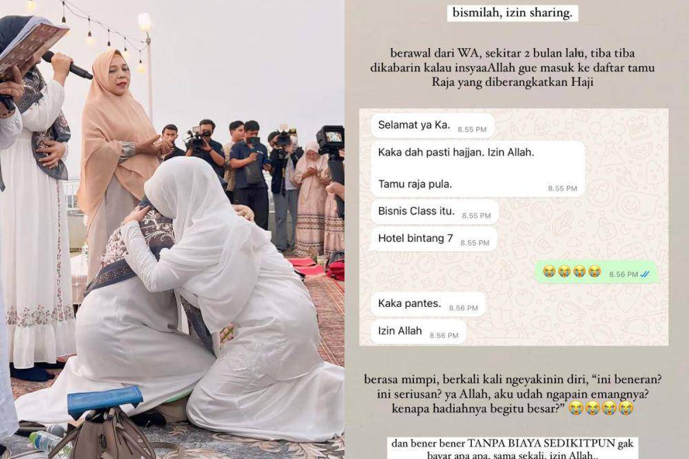 potret Wirda Mansur ibadah haji diundang Kerajaan Arab Saudi (instagra,.com/wirda_mansur)