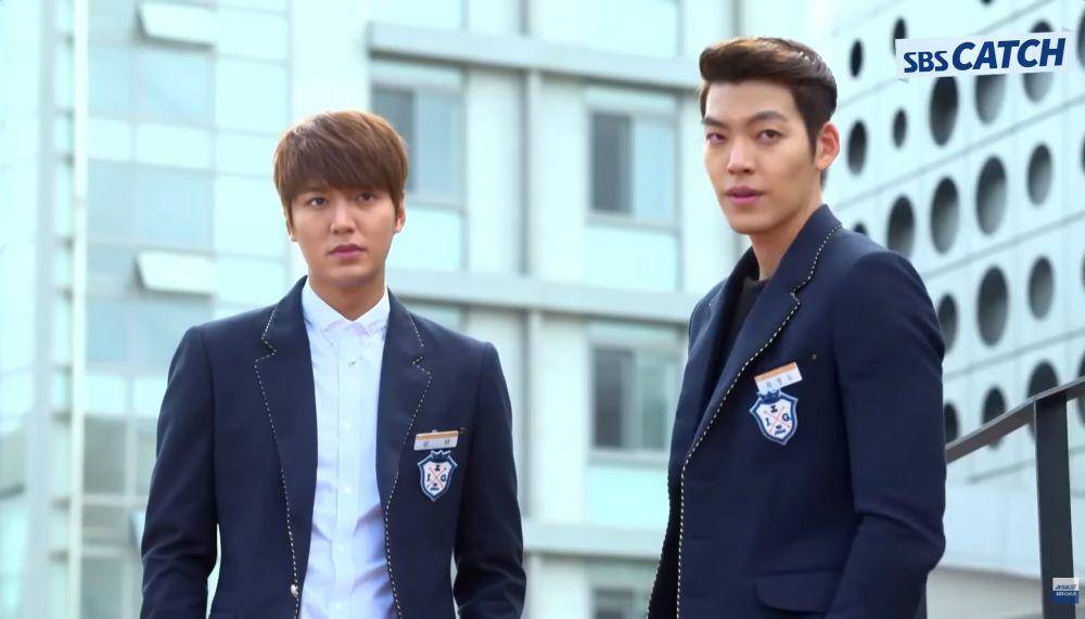 Lee Min Ho dan Kim Woo Bin di drama The Heirs (youtube.com/SBS Catch)