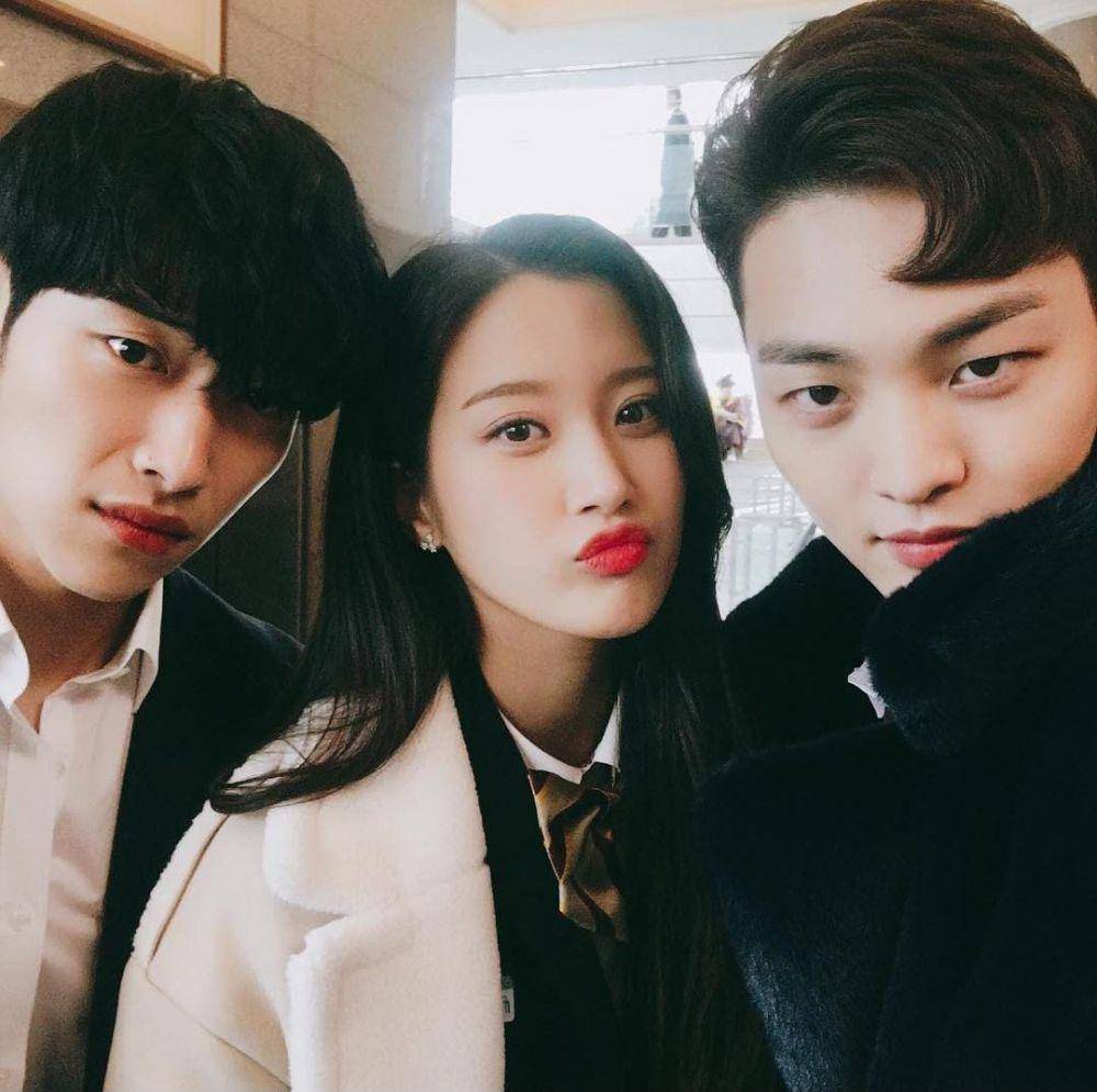 Woo Do Hwan, Moon Ga Young, dan Kim Min Jae di drama Tempted (instagram.com/m_kayoung)
