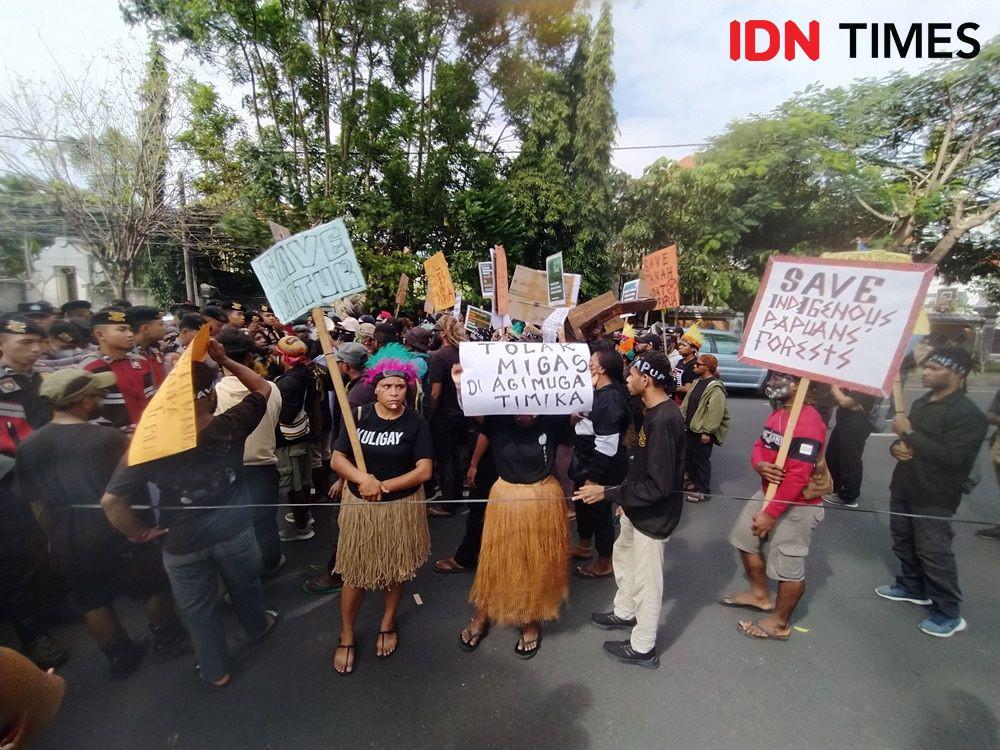 Kronologi Aksi Solidaritas Papua di Bali Diadang Polisi