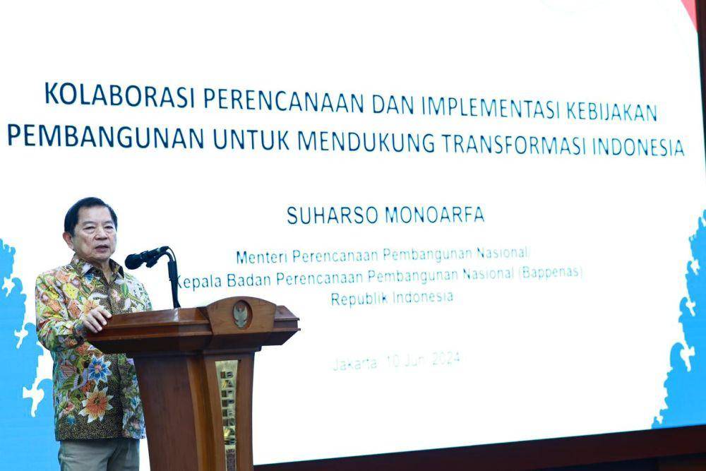 Menteri Perencanaan Pembangunan Nasional (PPN)/Kepala Bappenas, Suharso Monoarfa mengatakan, kerja sama ini semakin mengukuhkan komitmen Pemerintah Indonesia melalui Kementerian PPN/Bappenas, dan Pertamina dalam menghadapi krisis iklim global. (Dok. Pertamina)