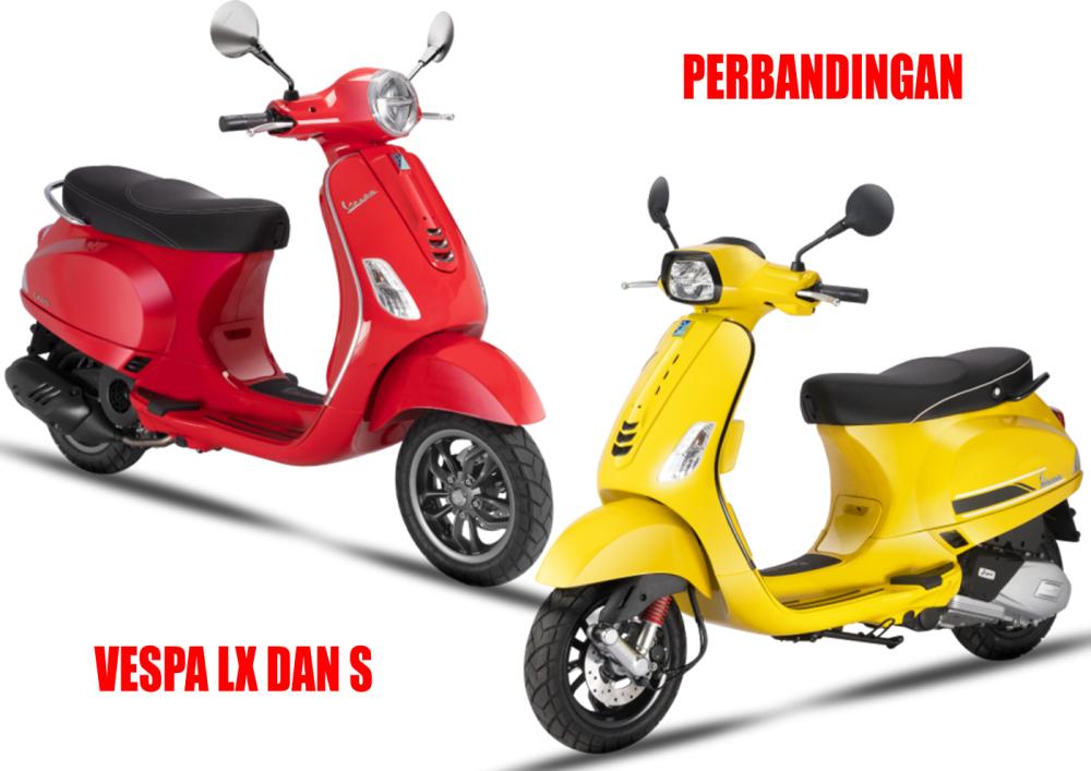 6 Perbandingan Vespa LX dan S, Lampu Hingga Suspensi