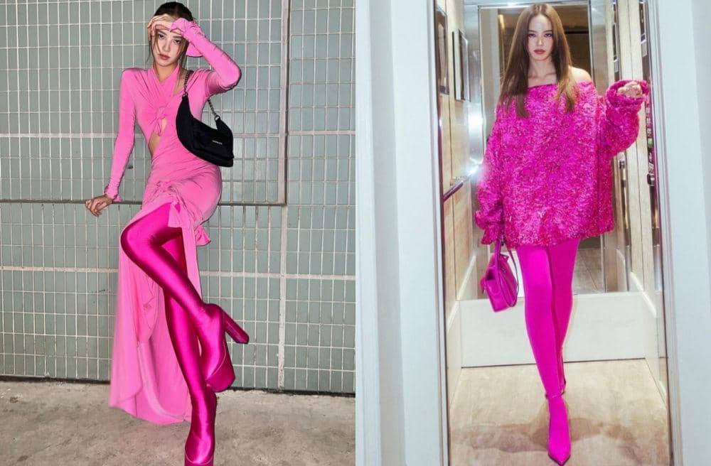 8 Pilihan Outfit Serba Fuschia ala Nychaa Nuttanicha, Eye Catching!