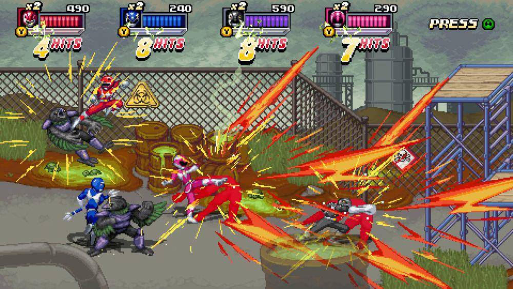 gaya visual ala game retro dari Mighty Morphin Power Rangers: Rita's Rewind (dok. Digital Eclipse/Mighty Morphin Power Rangers: Rita's Rewind)