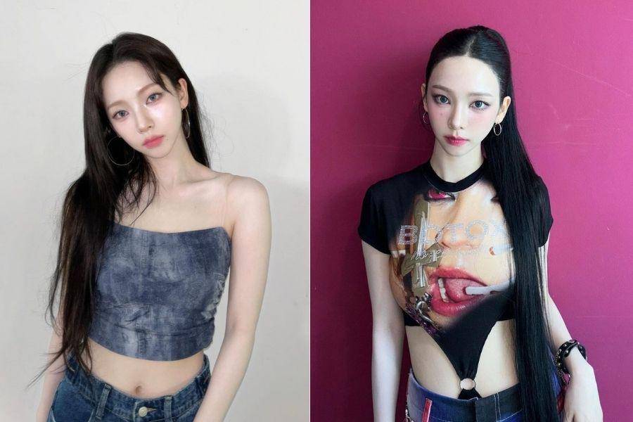 Inspirasi pink makeup ala Karina Aespa (Instagram.com/katarinabluu)
