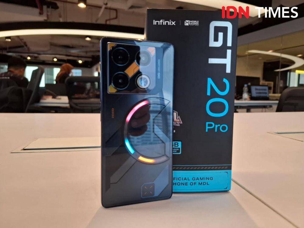 Infinix GT 20 Pro 5G (IDN Times/Fatkhur Rozi)