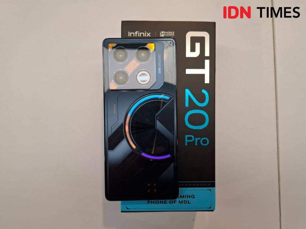 Infinix GT 20 Pro 5G (IDN Times/Fatkhur Rozi)
