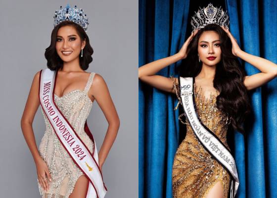 Potret Finalis Pertama yang Akan Berlaga di Ajang Miss Cosmo 2024 (Instagram.com/officialputerindonesia | Instagram.com/buixuanhanh_)