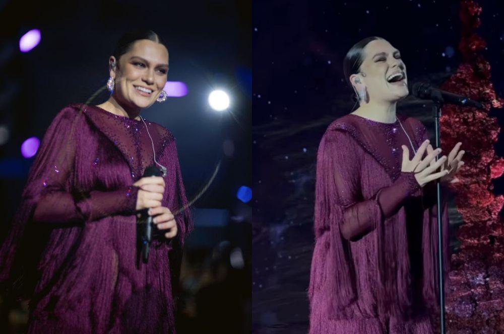 8 Potret Jessie J Tampil di Resepsi Pernikahan Crazy Rich Indonesia