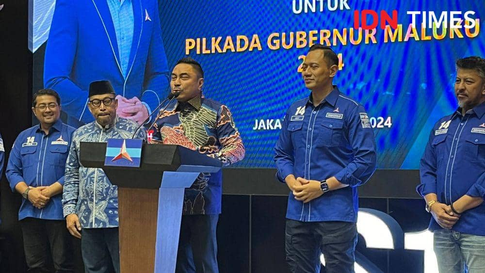 Partai Demokrat usung Michael Wattimena jadi Cawagub Maluku dalam Pilkada 2024 (IDN Times/Ridwan Aji Pitoko)