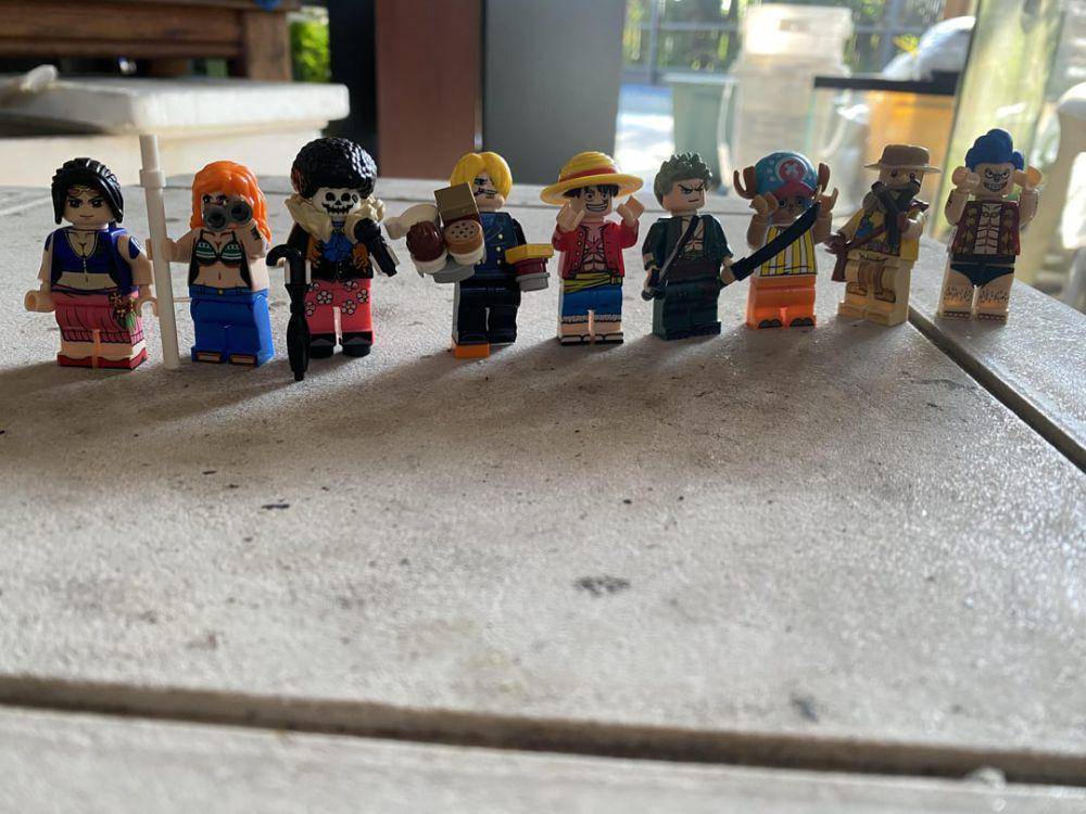 potret koleksi LEGO bertema Topi Jerami (reddit.com/user/bign0ssy)