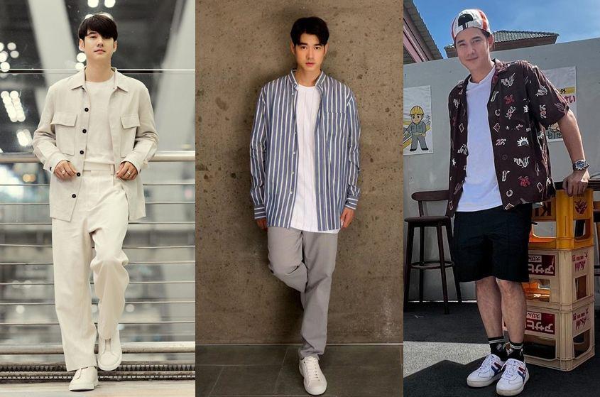 8 Padu Padan Sneakers Putih ala Mario Maurer, Keren Maksimal!