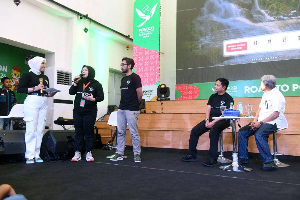 Peluncuran website resmi PON 2024 (dok.Diskominfo Sumut)