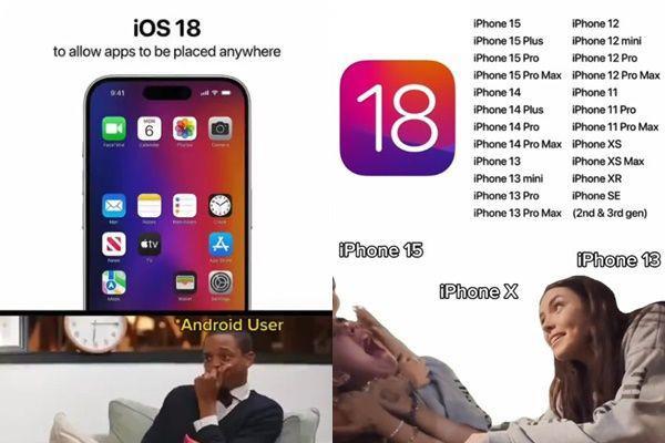 10 Meme iOS 18 yang Baru Aja Rilis, Pengguna iPhone X Gak Diajak!