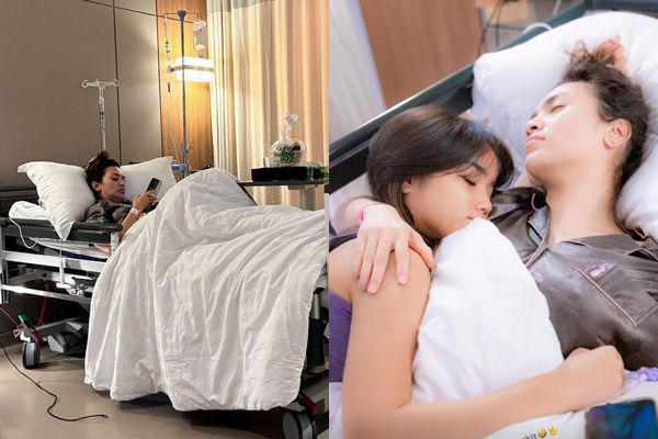 7 Potret Violenzia Jeanette Dirawat di RS, Fuji Setia Dampingi