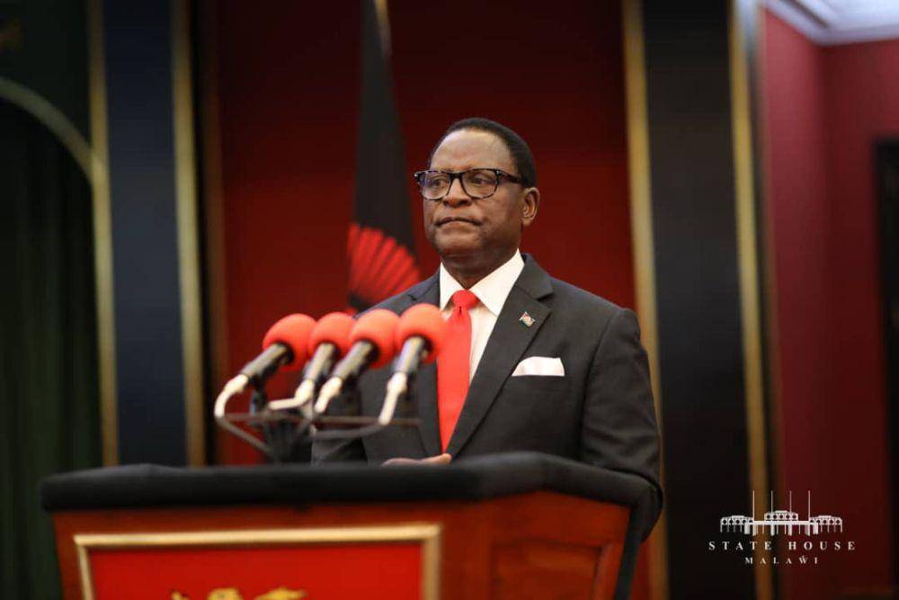 Presiden Malawi, Lazarus Chakwera (x.com/LAZARUSCHAKWERA)