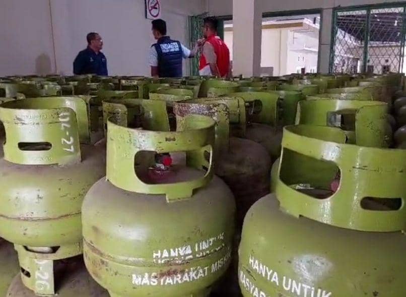 Penampakan gas LPG 3 Kg di Kota Bandar Lampung jelang Hari Raya Idul Adha 2024. (IDN Times/Istimewa).