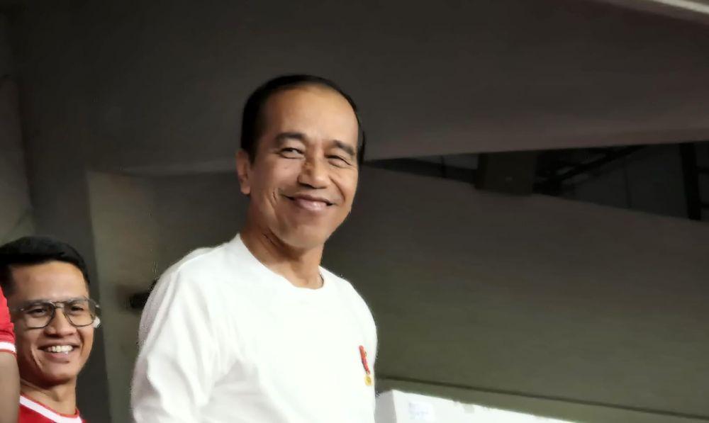 Jokowi Semringah Timnas Lolos Fase Ketiga Kualifikasi Piala Dunia 2026