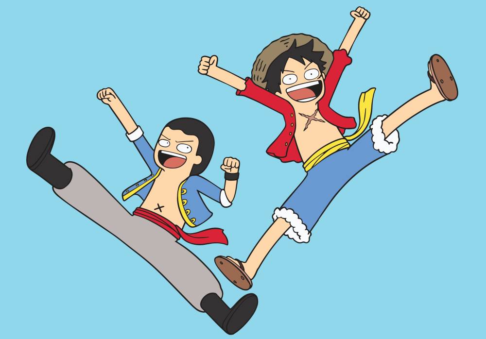 Ilustrasi kolaborasi Tahilalats x One Piece (Dok.INFIA)