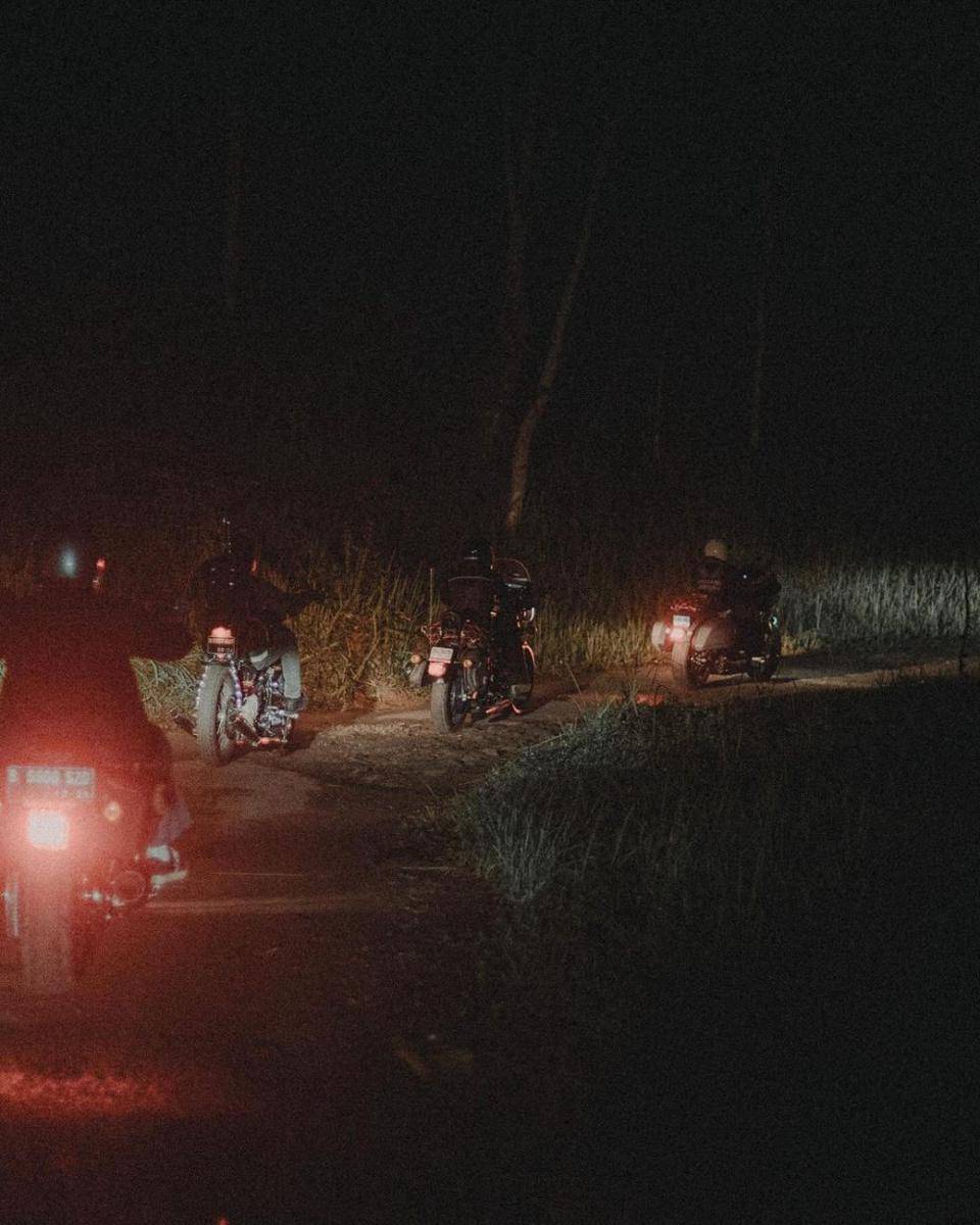 potret Surya Insomnia motoran dari tengah malam hingga pagi (instagram.com/suryainsomnia)