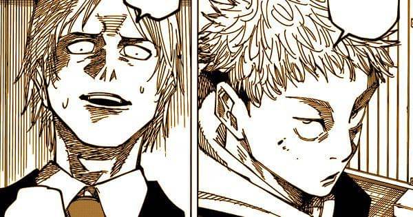 Amai dan Yuji saat SMP ( Dok. Shueisha / Jujutsu Kaisen )