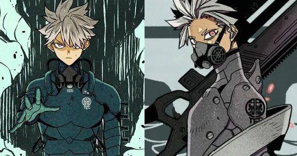 Reno dan Gen, pengguna Numbers ( Dok. Shueisha / Kaiju No. 8 )
