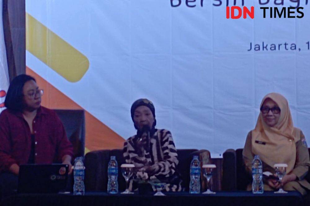 Dialog multipihak Kelompok Perempuan Akar Rumput Jakarta bersama Aksi! di Jakut, Selasa (11/6/2024). (IDN Times/Dini Suciatiningrum)