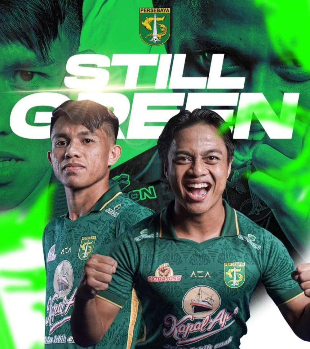 Pemain lokal yang diperpanjang kontraknya oleh Persebaya. Dok. Persebaya.