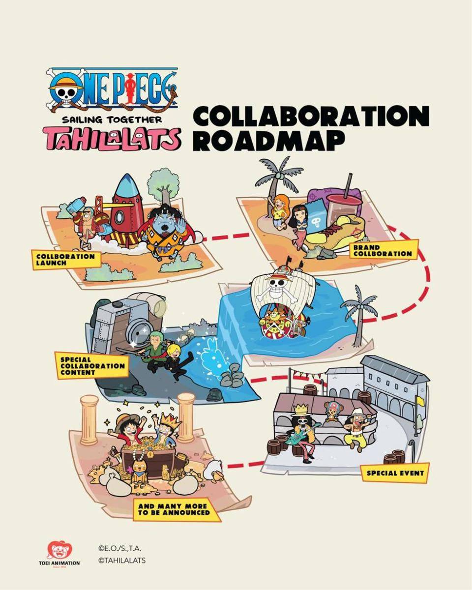 Ilustrasi kolaborasi Tahilalats x One Piece (Dok.INFIA)