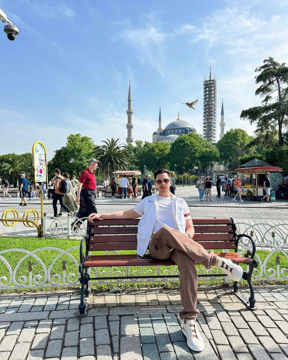 potret Verrell Bramasta di Istanbul, Turki (instgaram.com/bramastavrl)