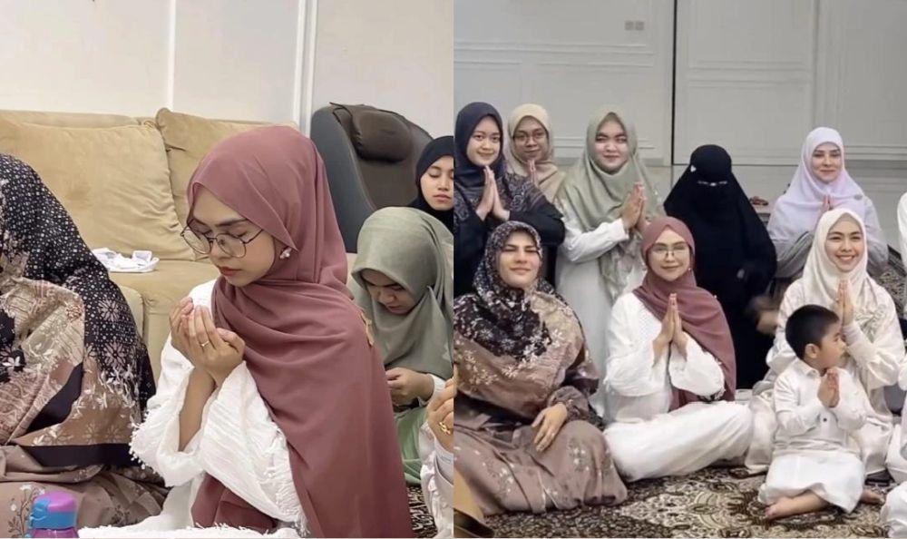 7 Potret Walimatussafar Ria Ricis sebelum Berangkat Haji