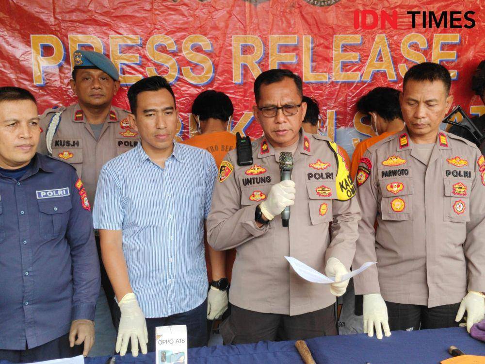 Kapolsek Bekasi Selatan, Kompol Untung. (IDN Times/Imam Faishal)