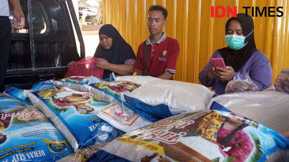 Operasi pasar yang digelar Dinas Ketahanan Pangan NTB. (IDN Times/Muhammad Nasir)