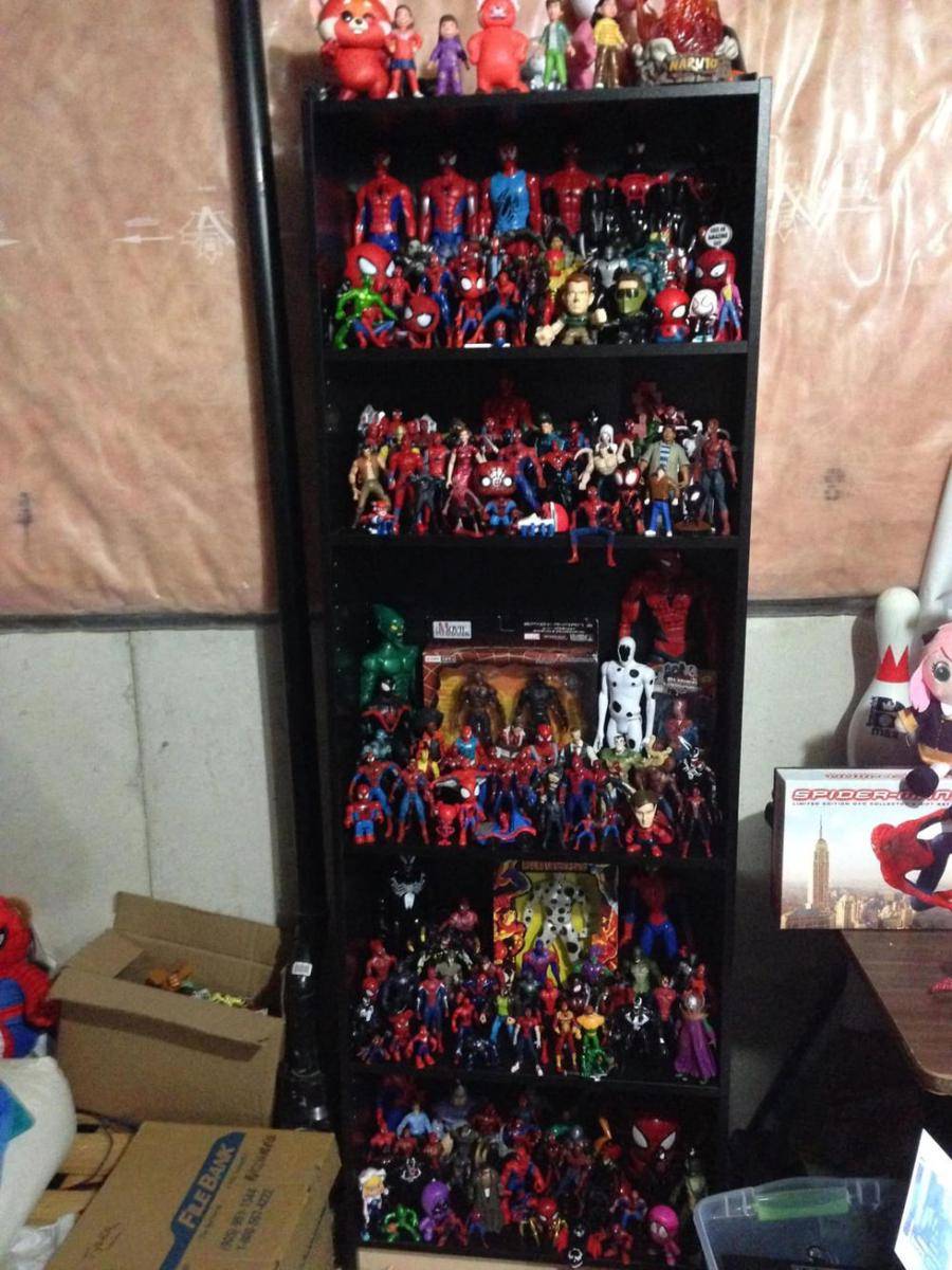 potret koleksi figur aksi Spider-Man (reddit.com/user/UrameshiYuusuke)