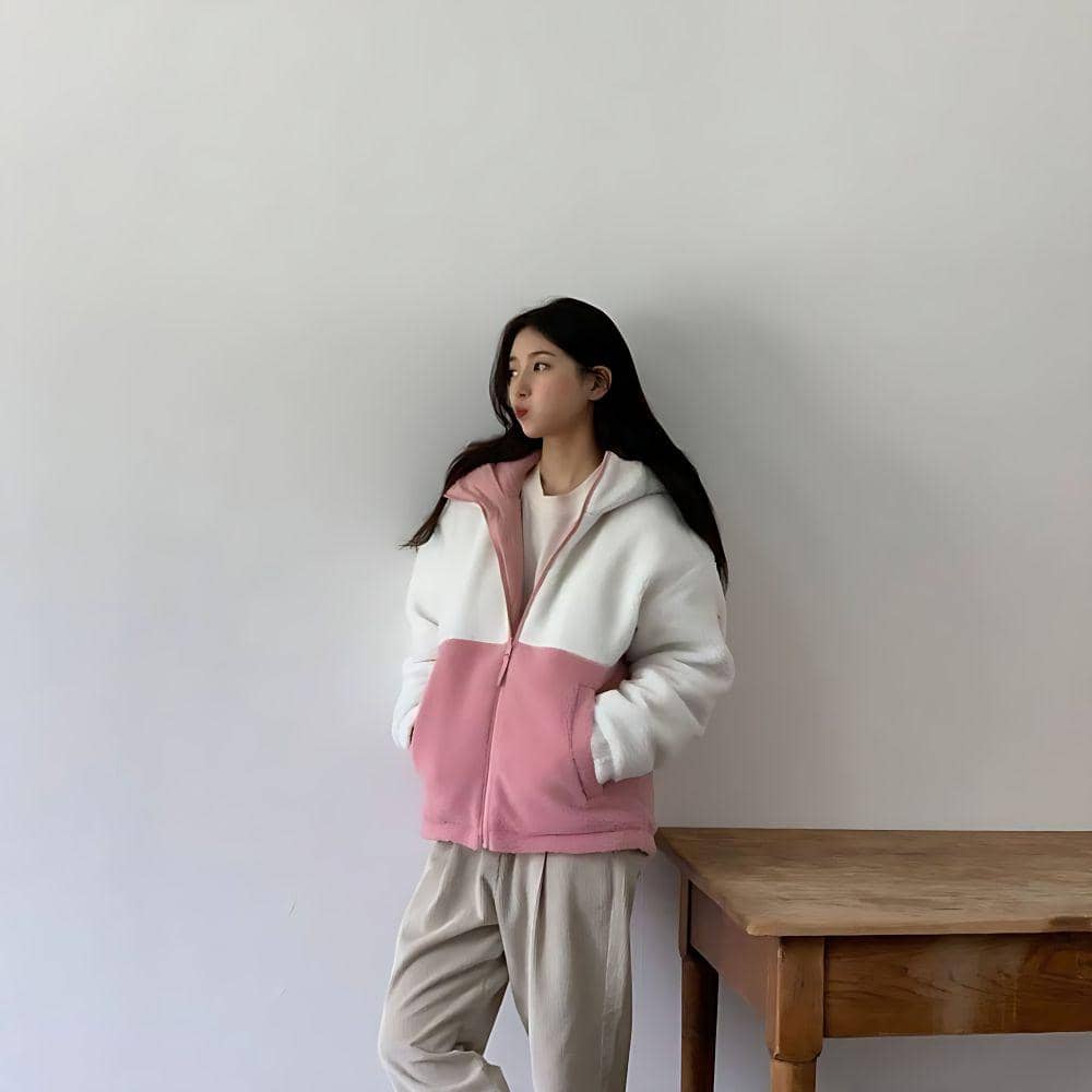 referensi OOTD jaket dan sweater ala suzy (instragram.com/skuukzky)