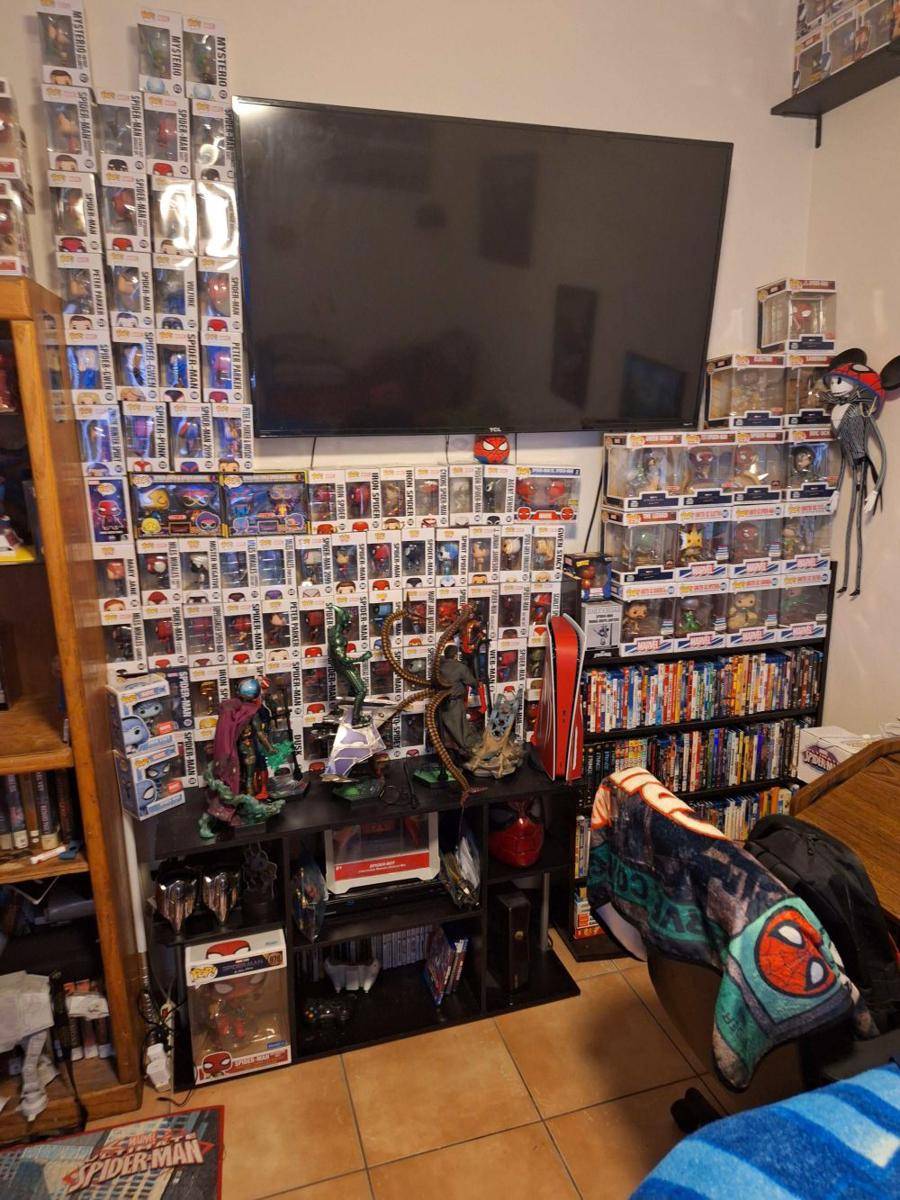 potret koleksi figur aksi Spider-Man (reddit.com/user/reticentmonkey1771)