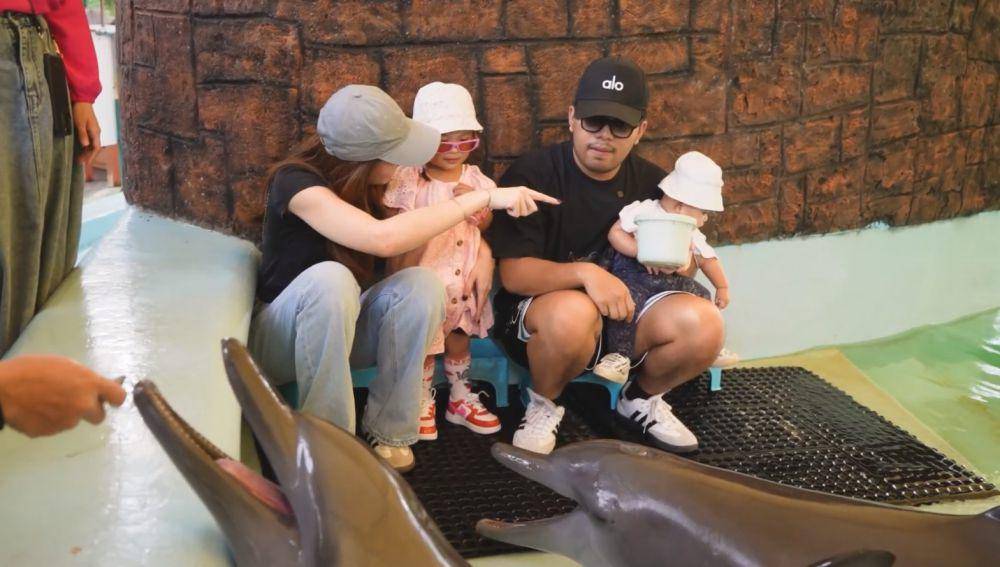 Thariq dan Aaliyah liburan (YouTube.com/Thariq Halilintar)