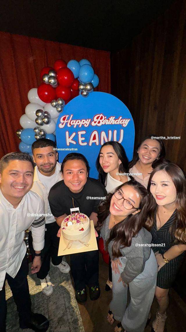 ulang tahun Keanu Agl (Instagram.com/keanuagl)