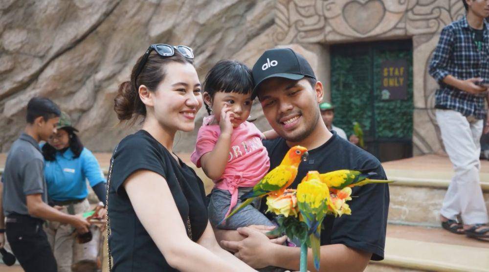 Thariq dan Aaliyah liburan (YouTube.com/Thariq Halilintar)