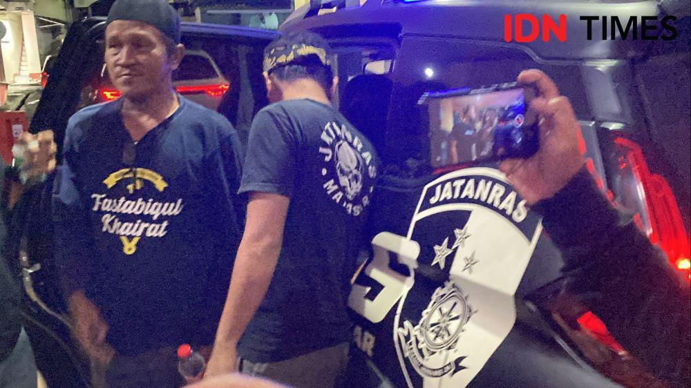 Penganiaya pengunjung kafe di Makassar ditangkap polisi. IDN Times/Faisal Mustafa