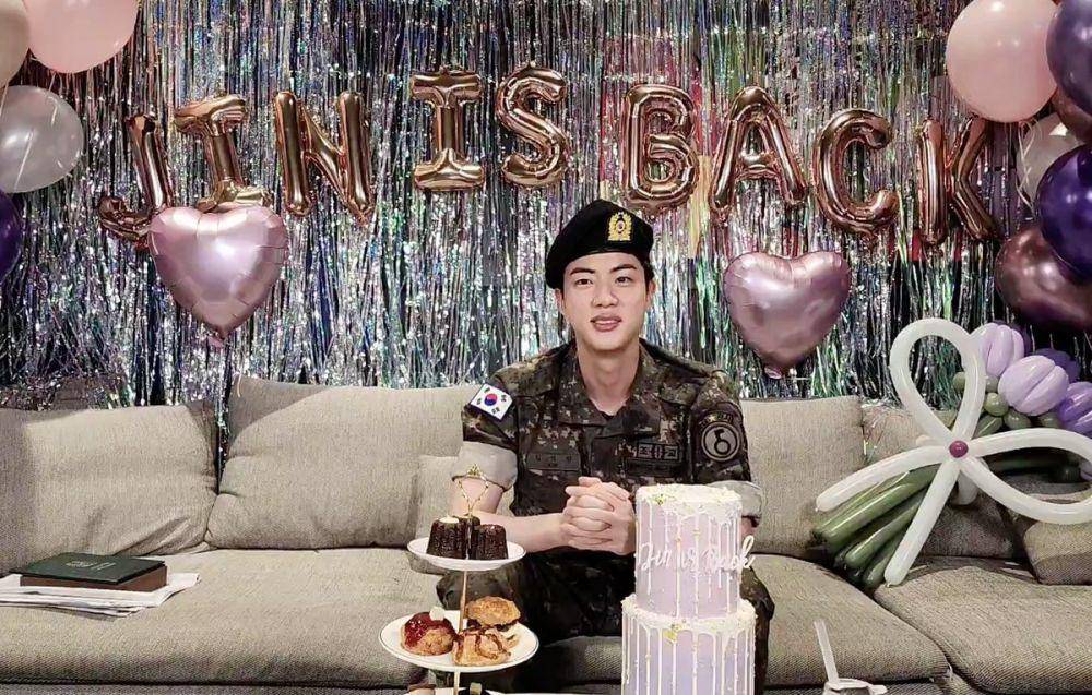Jin BTS (dok. Weverse)