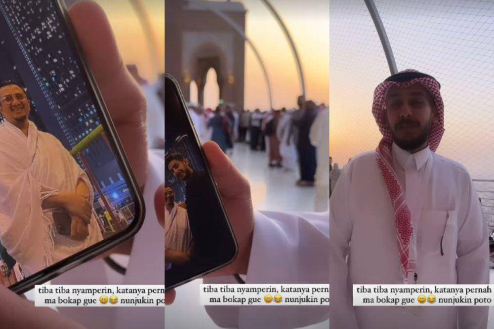 potret Wirda Mansur di Zamzam Tower (instagram.com/wirda_mansur)