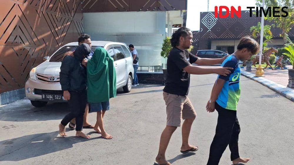 Komplotan remaja spesialis pencuri motor di Ngawi ditangkap polisi. IDN Times/ Riyanto