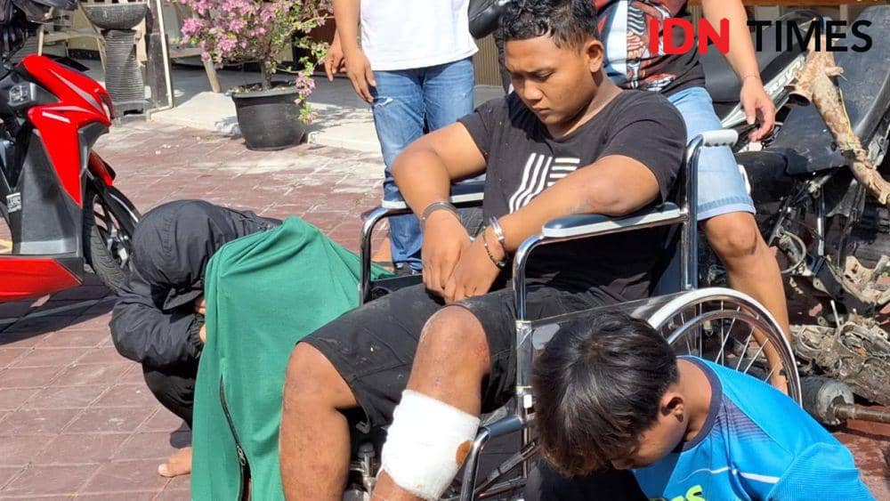 Komplotan remaja spesialis pencuri motor di Ngawi ditangkap polisi. IDN Times/ Riyanto